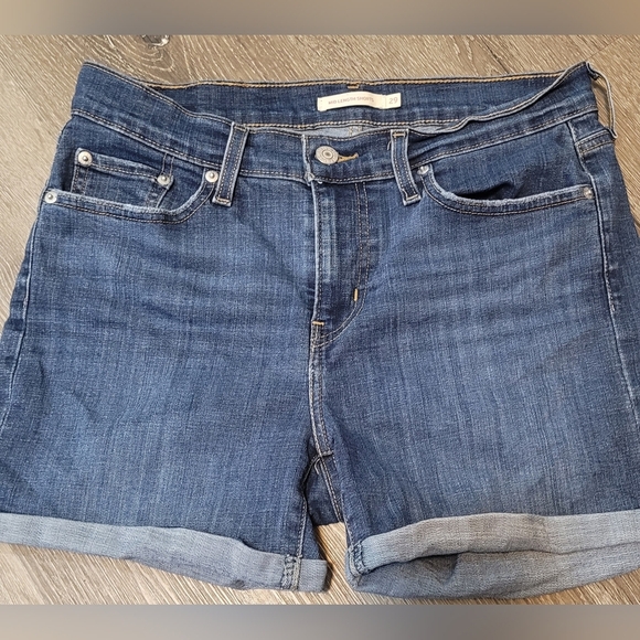 LEVI’S Mid-Length SHORTS 29 - Picture 1 of 5